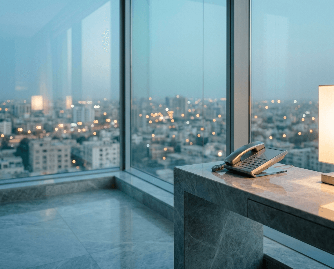 Concierge on a call